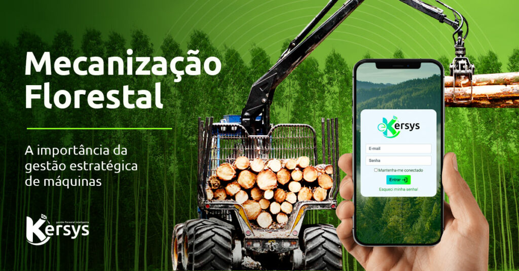 Mecanização florestal: Gestão estratégica de Máquinas